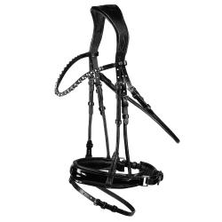🐴🌟 Horze Pferde Trense Clermont anatomisch - Trensenzaum für Warmblut und Vollblut 🌟🐴