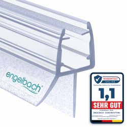 Engelbach® Duschdichtung mit perfekter Passform für 5-8mm Glastüren