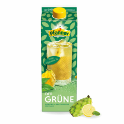 Pfanner Der Grüne Zitrone-Kaktusfeige 🌵🍋 - Direkt aufgebrüht mit erlesenem Geschmack