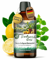 🧖 Saunaaufguss [54 Sorten 15ml, 100ml, 250ml] - #1 Sizilianische Oase, 100ml