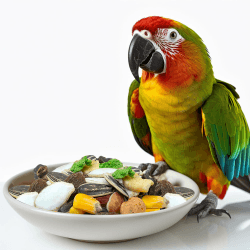 Nobleza - Wellensittichvogelfutter, Premium-Vogelfutter (500g) 🐦🌿🌾