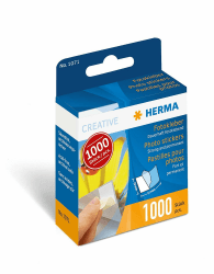 HERMA 1071 Fotokleber - Doppelseitig selbstklebende Fototapes für Fotoalbum 📸✨