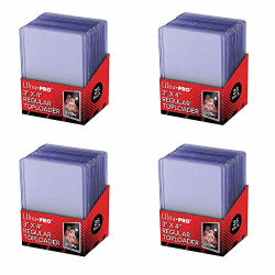 🌟 Ultra Pro 3x4 Clear Regular, 100 Stück Toploader Dicke Kartenhüllen Sleeves - für Sammelkarten wie Pokemon Magic 🃏