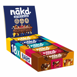 Angebot: Nakd Variety Pack Neue Mischung 🌟 Kaltgepresste Riegel aus Früchten & Nüssen