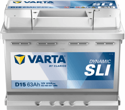 🔋 VARTA Silver Dynamic D15 Autobatterie, 563 400 061, 12 V, 63 Ah, 610 A ⚡️
