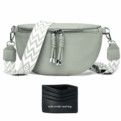 YISUOHOOM Bauchtasche Damen Umhängetasche Crossbody Bag Stylisch Brusttasche