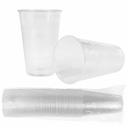 HEKU 50 transparente Einweg-Trinkbecher 0,5l | 🎉 Ideal für Partys und Veranstaltungen 🥂