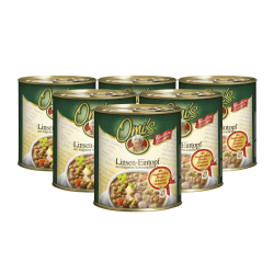 Buss Omi's klassischer Linseneintopf 🍲 - Würzig leckerer Suppentopf mit Linsen und magerem Schweinefleisch
