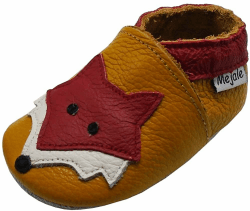 👶👟 Mejale Baby Lederschuhe | Infant Mokassins | Braun Weiß Lila Navy | 17/18 EU