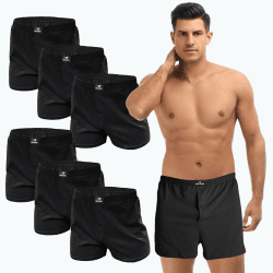 SGS Weiche Lockere Boxershorts Herren 10 Pack oder 6er 🩳👕