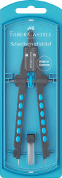 🔵 Faber-Castell 174340 - Schnellverstell Zirkel Factory 📏