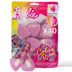 🌈 Barbie Badebomben Kinder Set - Regenbogen Badebombe 10 Stück 🎁