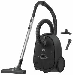 AEG CLEAN 6000 AB61C1OKO ÖKO Staubsauger 🌪️🧹 / hohe Saugleistung / Zusatzdüsen / XL-Räder / 65% Recyclingmaterial / Zubehör / grau
