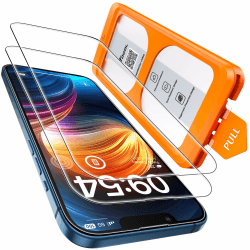 📱🔒 TOCOL Panzerglas für iPhone 16e / 13/13 Pro, 2 Stück 🛡️