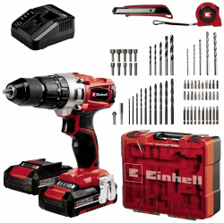 🔋 Einhell Akku-Schlagbohrschrauber TE-CD 18/2 Li-i +64 (2x2,0Ah) Power X-Change ⚙️