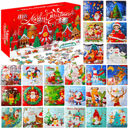 🎄 Adventskalender 2025 Weihnachts Puzzles - 24 Tage Weihnachts Countdown 🎁