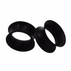 👂 Longbeauty 2 Pcs Extra Weich Silikon Ohr Tunnel Plug Piercing Schmuck 3-25mm Angebot!