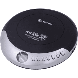 Denver Tragbarer CD-Player DMP-391 mit Anti-Schock-Funktion und Bassverstärkungssystem 🎵🎧