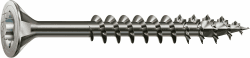 🔩 SPAX Universalschraube aus Edelstahl rostfrei A2, 4,0 x 40 mm, 200 Stück, T-STAR plus, Senkkopf, Teilgewinde, 4CUT