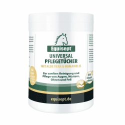 🐴🌿 Equisept Universal Pflegetücher für Pferde 160 Stück - Sanfte Reinigung & Pflege! 🌟