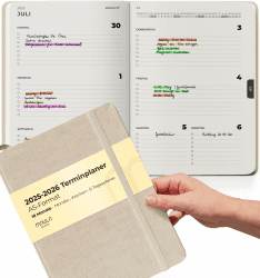 📅 Kalender 2025 2026 A5 - Terminkalender, Lehrerplaner, Schülerplaner, Uni Planer 2025 2026 📘
