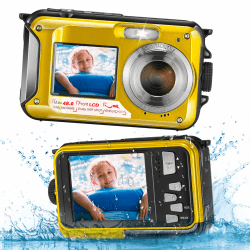 SenDeluz Unterwasserkamera, Full HD 2.7K 48MP Autofocus Digitalkamera 📷🌊