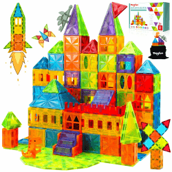 🌈 Theefun Magnetische Bausteine: Kreatives Magnetbausteine Spielzeug für Kinder