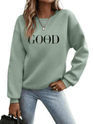 🔥 Reduziert: Minetom Damen Pullover Sweatshirt L A Grün 👚