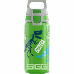 SIGG Kinder Trinkflasche - Viva One - Dinosaurier-Motiv - BPA-frei