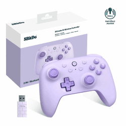 🎮 8Bitdo Ultimate 2C Wireless Controller für Windows-PC und Android - Lila