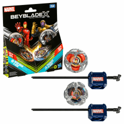 Beyblade X Marvel Collab Iron Man vs. Thanos Multipack Set 🌀💥