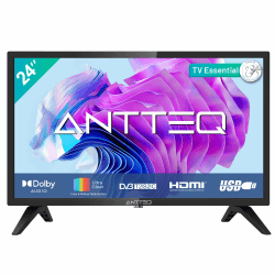 📺 Antteq Essential Series TV 24 Zoll LED HD 720P Fernseher 🌟