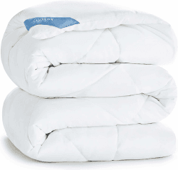 CozyLux Bettdecke 200x200cm für 4 Jahreszeiten - Super Weiche Zudecke Schlafdecke Atmungsaktive 200 x 200, Weiß 😴