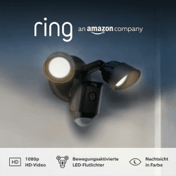 Angebot: Ring Flutlichtkamera Plus Kabel (Floodlight Cam Wired Plus) 🌟🏡📹
