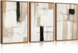 🎨 CHDITB 3pcs Abstrakte Leinwand Wandkunst 🖼️