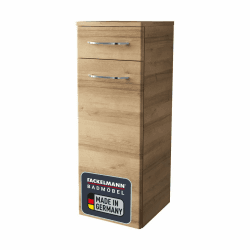 🔥🛁 FACKELMANN Midischrank Milano/Badschrank mit Soft-Close - 30 cm Breite 🚿🇩🇪