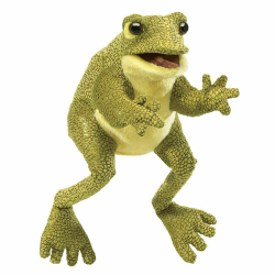 🐸 Tolles Angebot! Folkmanis Lustige Frosch Handpuppe