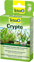 🌿🌊 Tetra Crypto Düngetabletten - für üppige und gesunde Wurzelbildung der Wasserpflanzen im Aquarium, 30 Tabletten