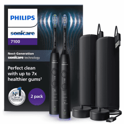 🦷 Philips Sonicare 7100 elektrische Zahnbürste, Schallzahnbürste mit App, 4 Putzmodi, 3 Intensitätsstufen 🪥