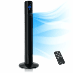 Brandson Turmventilator mit Fernbedienung 96 cm 🌀 - Preisträger 2025 🏆