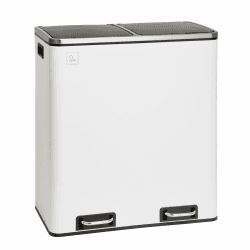 🚮 SVITA TM2X30 Treteimer 60 Liter Abfalleimer Mülleimer Design Mülltrennung 🚯