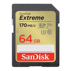 🔥 Super Angebot! SanDisk Extreme SDXC UHS-I Speicherkarte 64 GB