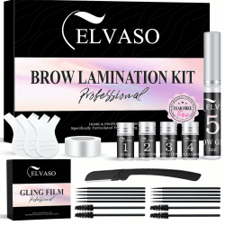 ELVASO Augenbrauen Lifting Set 🌟 DIY Brow Lifting Set für Ihre Brauen zu Hause