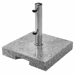 🌞 Doppler Granitsockel 25kg mit Griff-Mulde für Sonnenschirme
