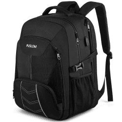🎒 Extra Großer Rucksack Herren 55L Wasserdicht 18.4 Zoll Laptoptasche