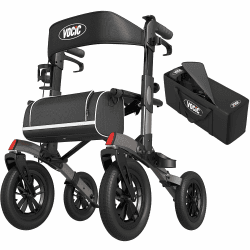 VOCIC Rollator Faltbar und Leicht mit Sitz 🚶‍♂️🌿