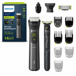 Angebot: Philips Multigroom Series 9000, 14-in-One-Barttrimmer und Haarschneider mit OneBlade
