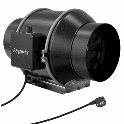 Aygrochy Regelbar Rohrventilator 150mm 595 m³/h, EC Motor Abluftventilator 🌬️