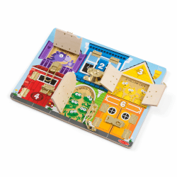 🌟 Melissa & Doug Motorikbrett aus Holz für Kinder ab 3 Jahren 🌟