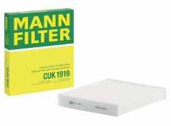 🚗 MANN-FILTER CUK 1919 Innenraumfilter/Kabinenluftfilter - Pollenfilter mit Aktivkohle - für Pkw + Transporter Angebot!